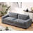 Luxe Corduroy Sofa With Sleek Design-68934434