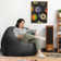 Saxx 4 Foot Round Bean Bag w/ Removable Cover