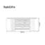 Support pour îlot en papier pliable-115388082