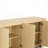 Mid-Century TV Stand for 75-Inch TV – 4-Door, Fluted Fronts, Large Storage & Cord Management-959313740