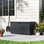 Garden Sanctuary 114cm W 350L Metal Lockable Deck Box-110836092