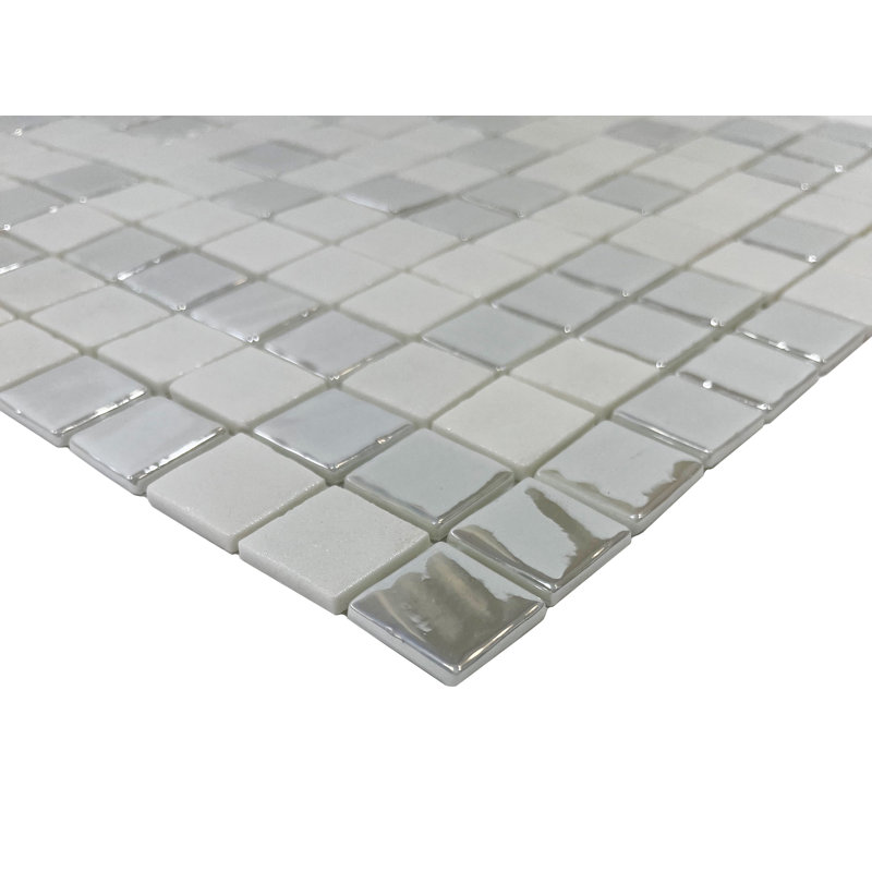 Shine 12" x 12" Glass Mosaic Tile