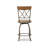 Jefferson 4-Person Swivel Chair Dining Set