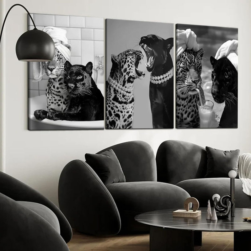 3 Piece Wrapped Canvas Print, 40cm H x 30cm W