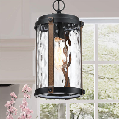1 - Light Black Single Pendant