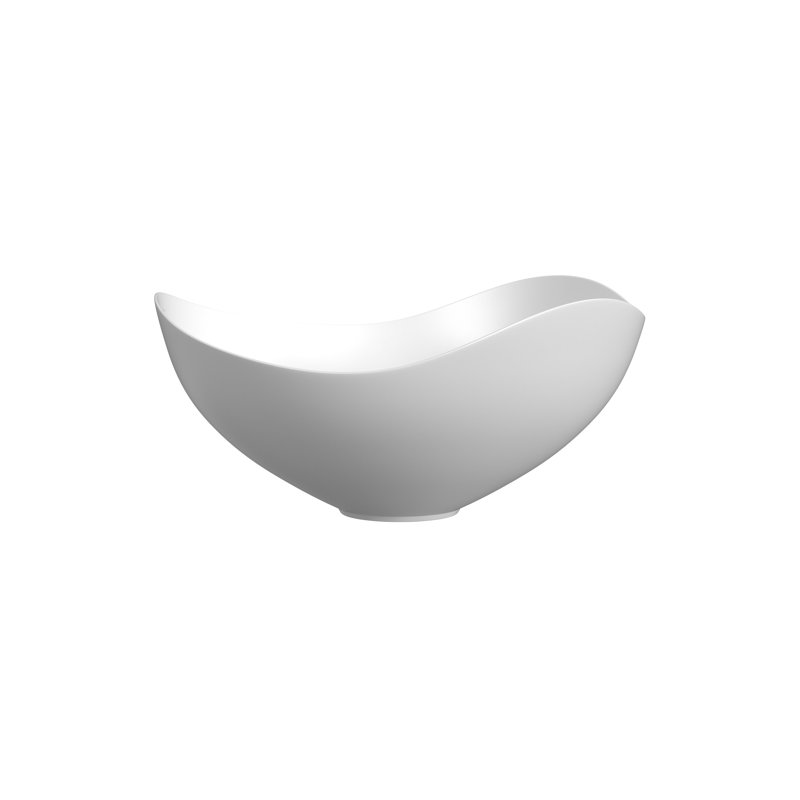 RUY OHTAKE VESSEL SINK,14.75", WHITE