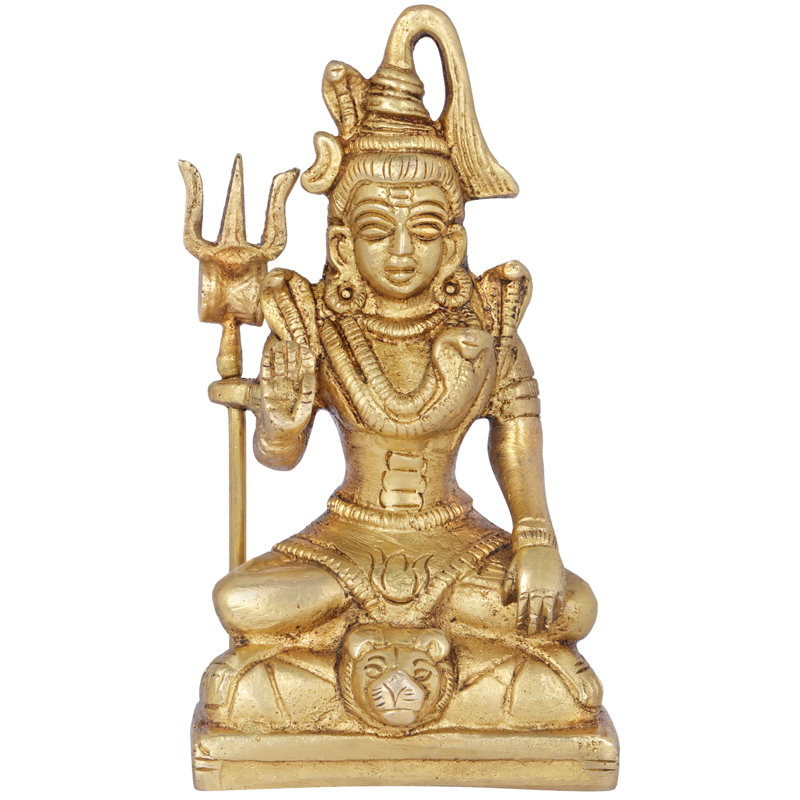 Figurine petit Shiva en laiton