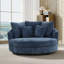 Fauteuil demi-tonneau moderne surdimensionné avec coussins l 59,8 po Modern-1229153649
