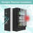 Simzlife 23.5'' W 180 Cans 5 Cubic Feet Beverage Refrigerator - Freestanding/Built-In/Under Counter Cooler With Tempered Glass Door & Reversible Handle, Stores Beer, Wine, Drinks, Black-123349844