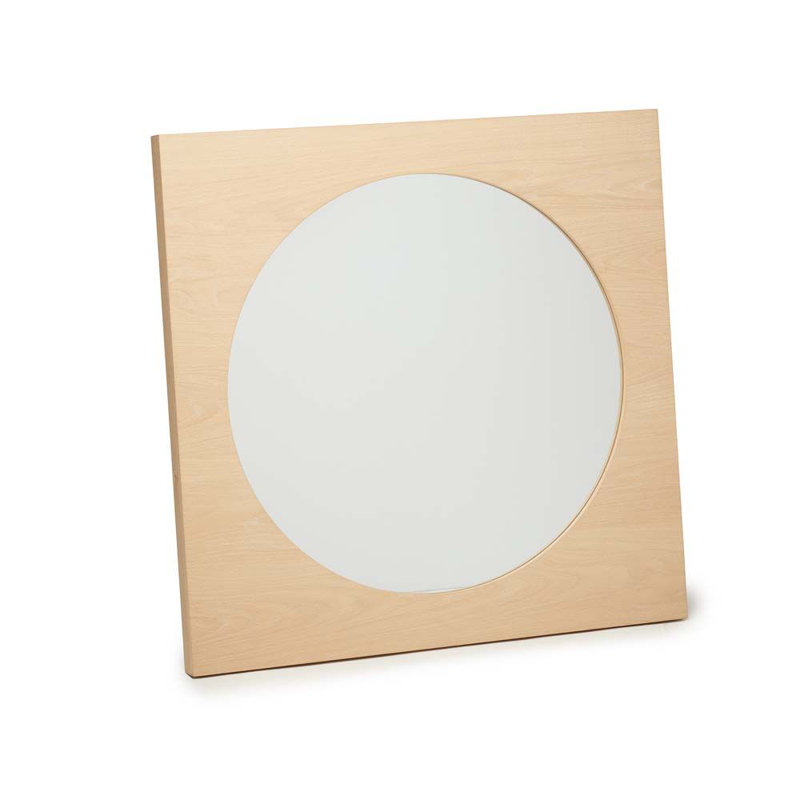 Mila Square Solid Wood Mirror