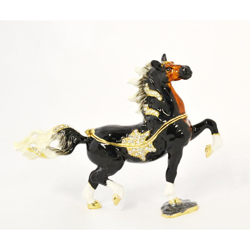 Horse Metal Decorative Box