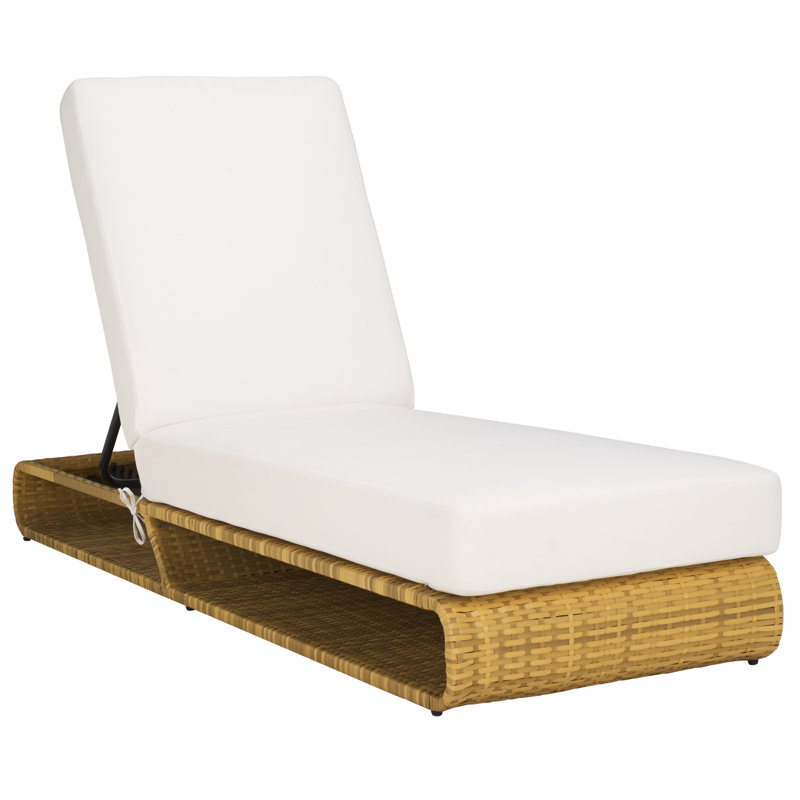 Tullahoma Lounger, Natural, White