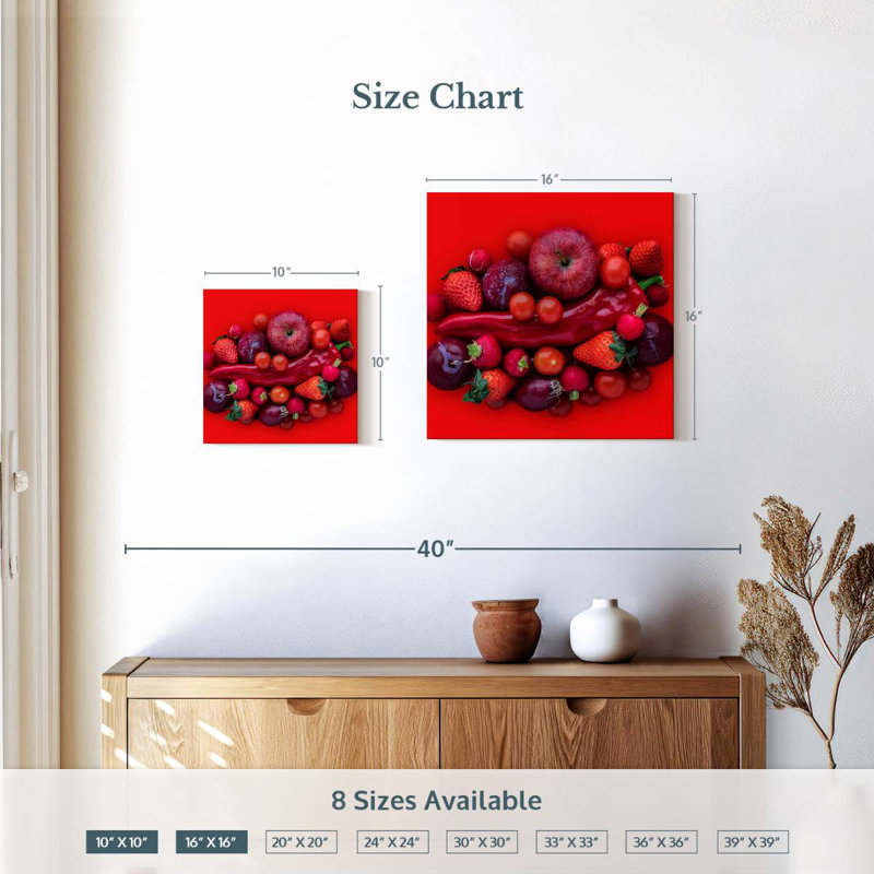 10" H x 10" W