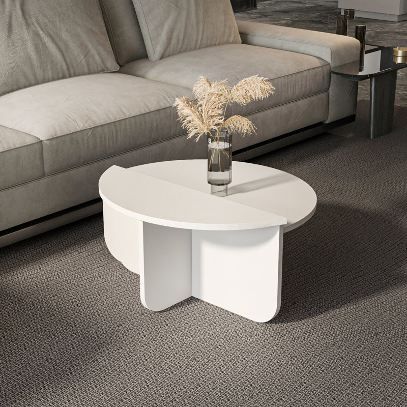 Alves 68cm W Coffee Table, White