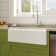 Hadley 36" L x 20" W Fireclay Farmhouse Kitchen Sink with Sink Grid and Basket Strainer