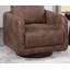 Fauteuil d'appoint pivotant en similicuir 1pc-855035788