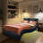 Upholstered Platform Bed Frame With Led Lighting, Bluetooth Connection To Play Music Control, Backrest Vibration Massage-1673105683