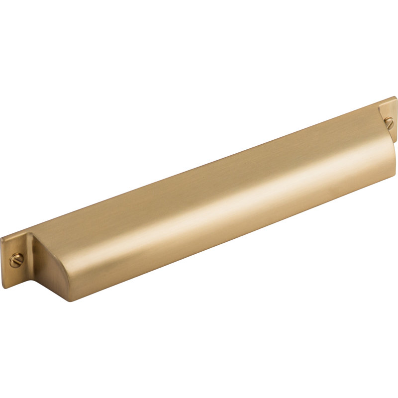 Channing Cup/Bin pull, Honey Bronze, 7" Center to Center