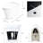 Upmarket Compact Toilet - Heated Seat 4 Levels, Dual Flush, Foot Sensor, Night , Soft Close Seat, Sensor Design