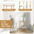 Cross Legs End Table Set