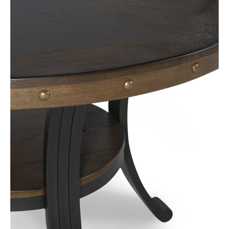 Luker 45" Round Wood Dining Table