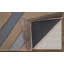 Tapis brun clair / gris / bleu froid touffeté à la main Hithin-634419408