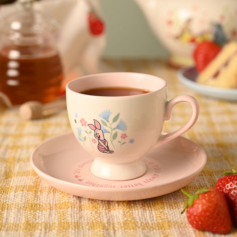 Disney Winnie Cup & Saucer Piglet