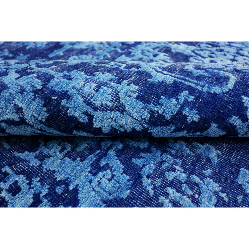 Brookhaven Oriental Area Rug in Dark Gray, Rectangle 4' x 6'