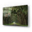Art mural en verre épique «A Wel accueil Alley» par Martin Podt, 24 po x 16 po-978505578