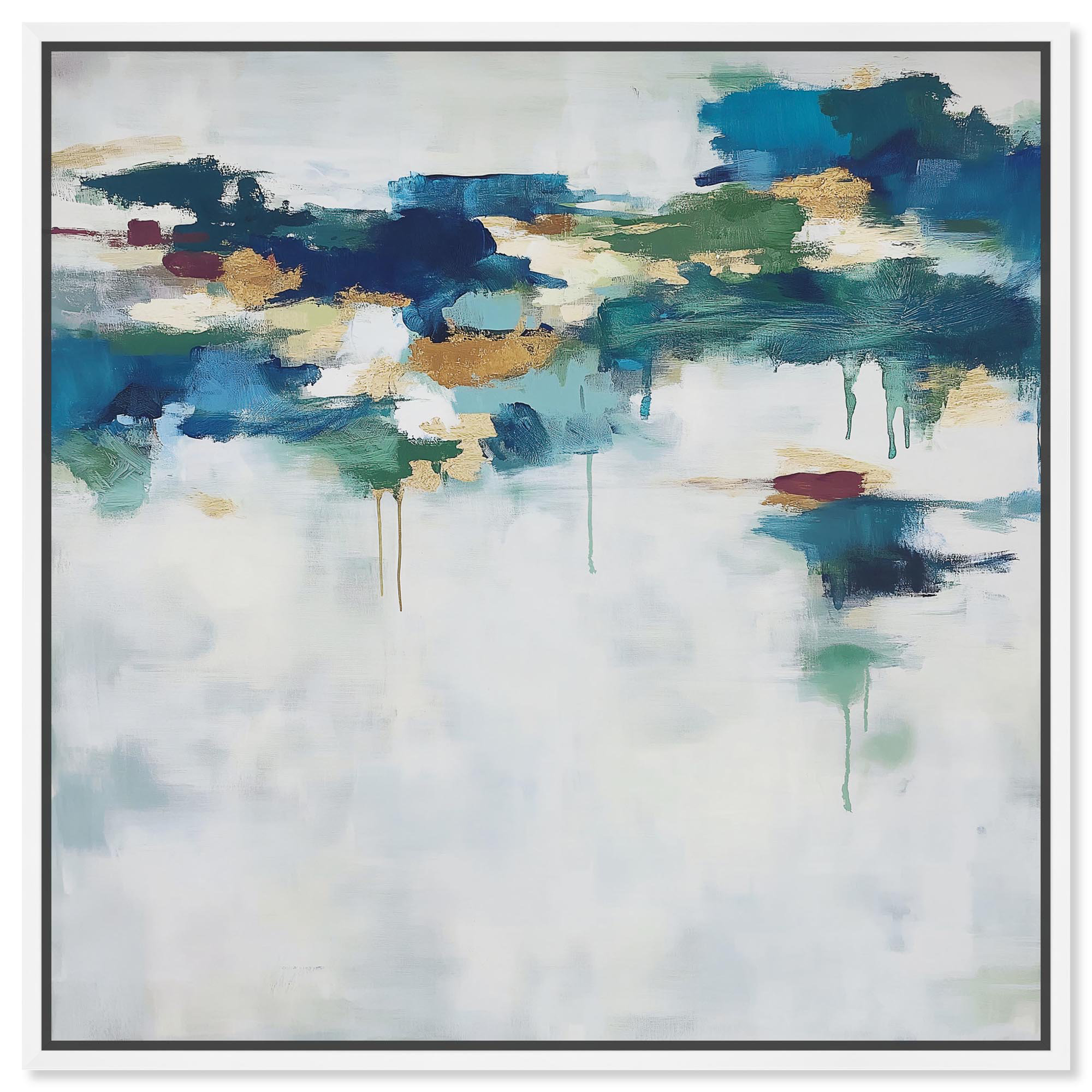 Art Remedy Soft Color Abstracts Canvas Tears of the Ocean | Wayfair