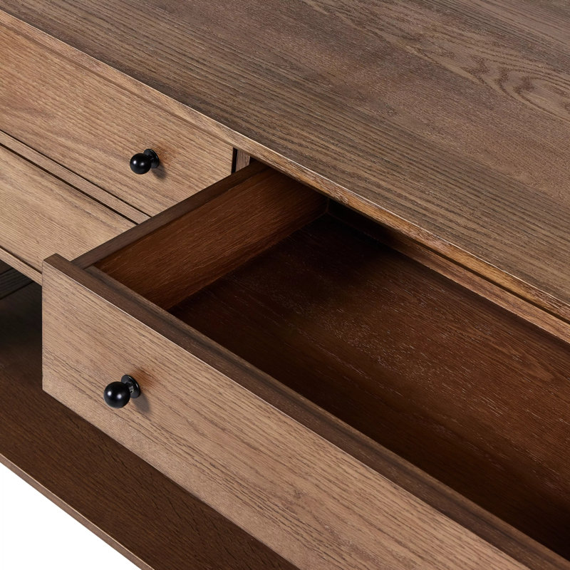 Gardendale Kitchen Island, Tan Oak Veneer