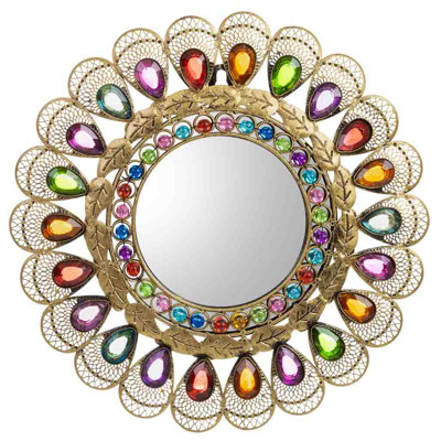 Halltown Acrylic Round Mirror
