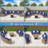 Maruska Outdoor Furniture Sets, 11 Piece Half-Moon Sectional Round Sofa Set-1256996238