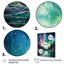 «Aukievah Aurora Borealis Dancing Lights II», reproduction sur toile encadrée-457294-457303