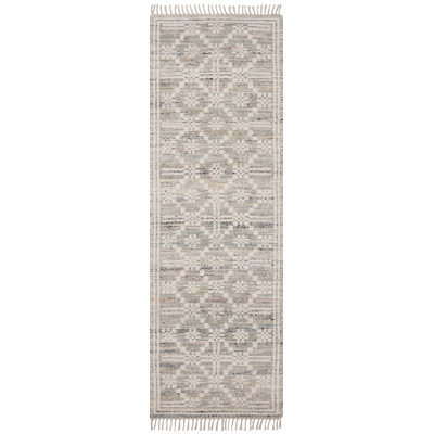Angela Rose x Loloi Reversible Rivers Lagoon / Ivory Area Rug