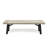 Grey Wood Bench, , Slat Paneled For Elegance, 62.96 Inches Long Bench In Grey, To Weather And ,