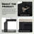 28" Vanity with Oval Ceramic Sink - Wall Mounted Black Cabinet