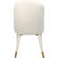 Chaise d'appoint rembourrée en velours Belle-319726428