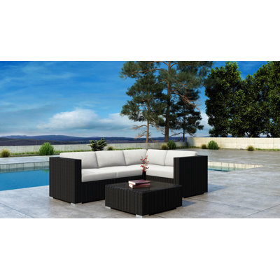 Thornaby 4 - Person Patio Conversation Set with Cushions