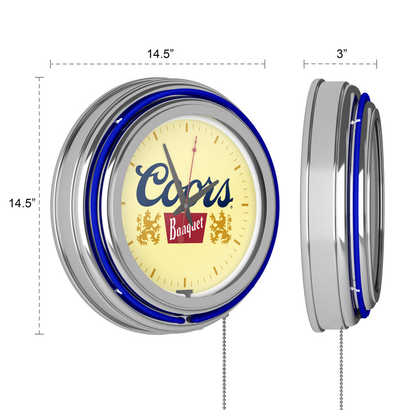 Horloge murale Coors Banquet Logo