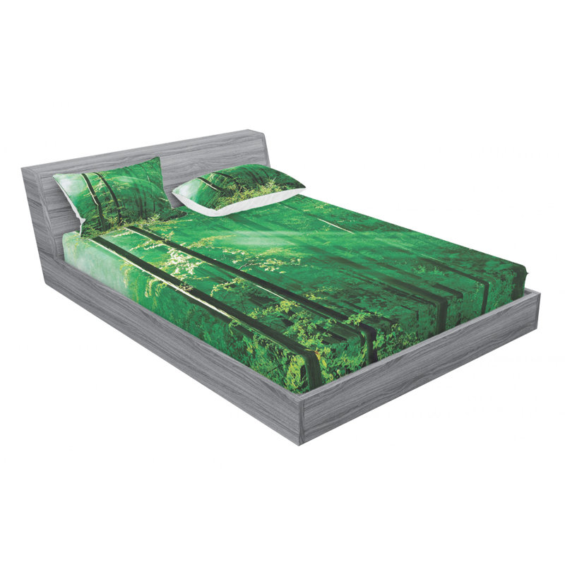 Microfiber Sheet Set, Full Sheet Set with Fitted Sheet