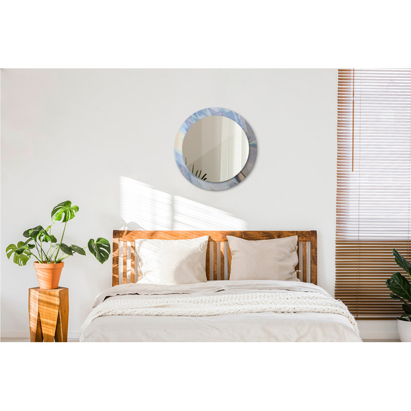 Huldar Glass Flat Wall Mirror