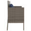 Banc de patio avec coussins Vidaxl-97884432