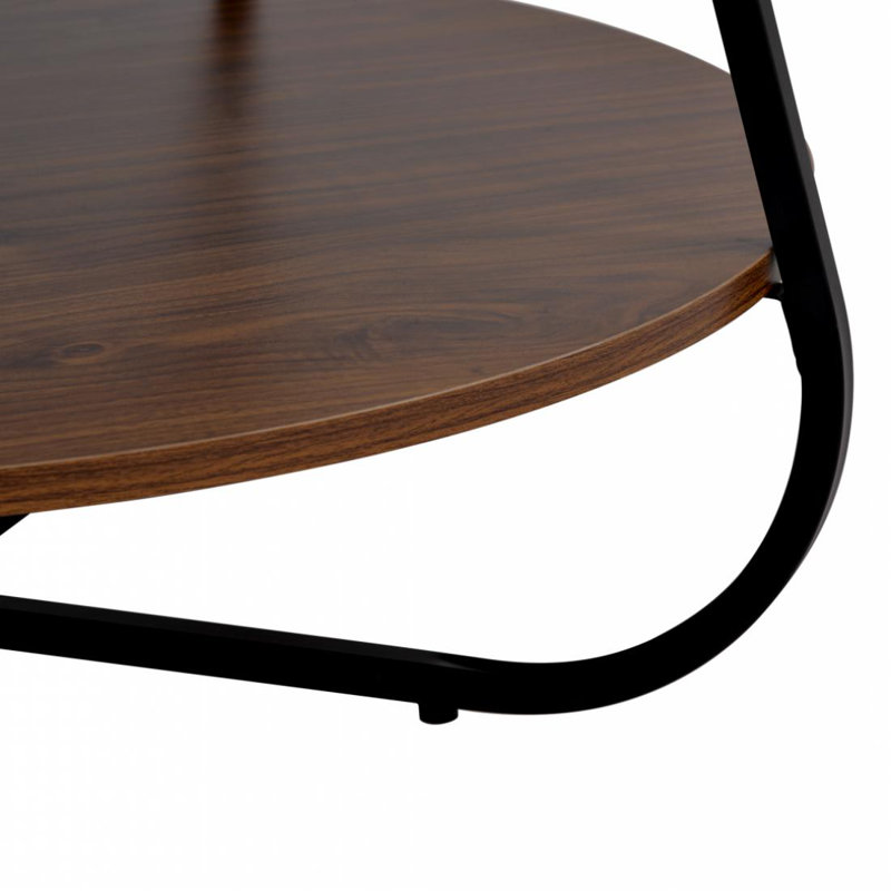 Table basse 4 pieds Aileth, Chocolat