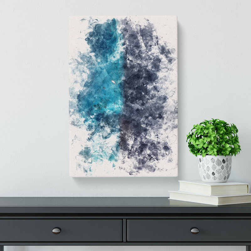 Boats In The Ocean - Wrapped Canvas Painting, 91cm H x 60cm W x 3cm D