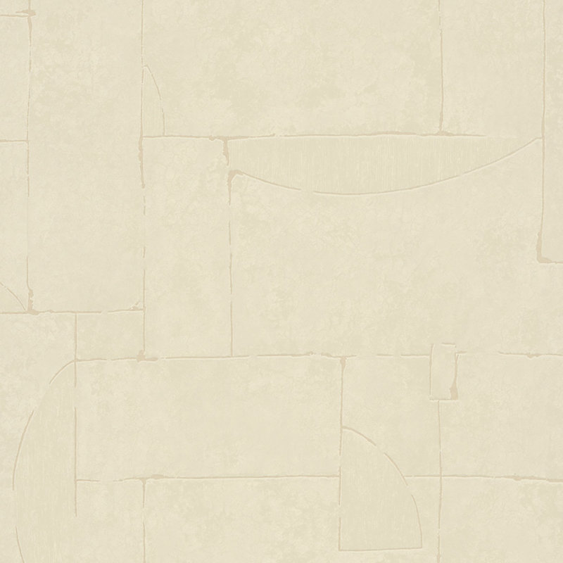 Terra Collection Graphic Abstract Stone Wallpapr Roll, Silver