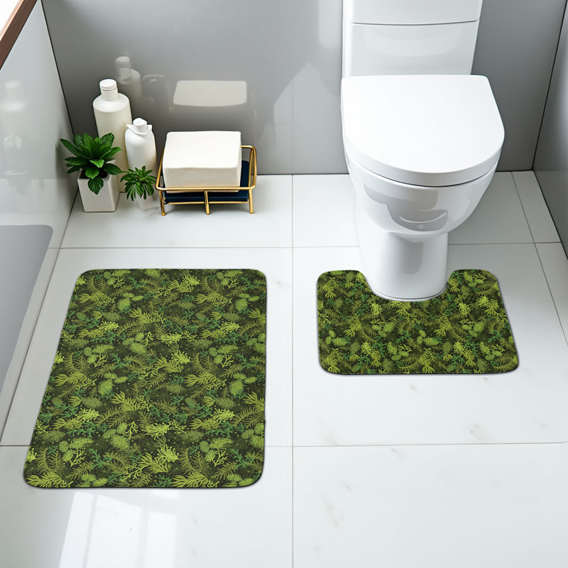  Ensemble de tapis pour salle de bain Sage
