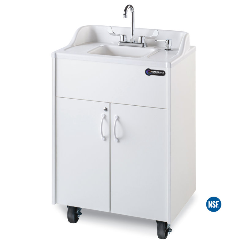 17.5" L x 25.5" W Handwash Station with Faucet
