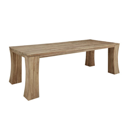 Bassano Teak Solid Wood Dining Table