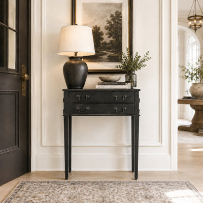 Delane Iron Top 2 - Drawer End Table